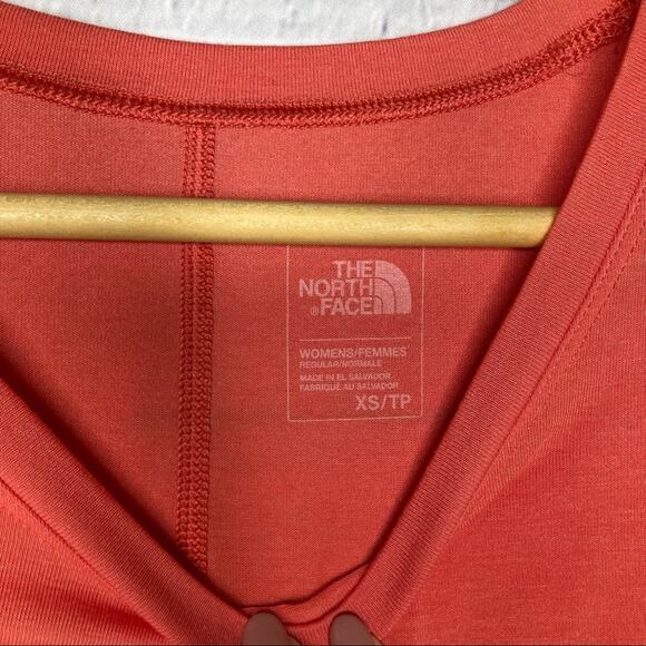 The North Face Workout Spiced Coral T-Shirt Blouse Size XS #NF0A3LMDHEY - Picture 7 of 13